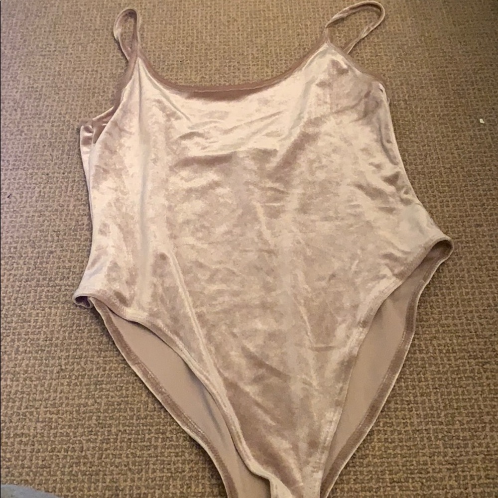 velvet forever 21 body suit— size S